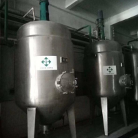 出售二手2吨双效浓缩蒸发器一套