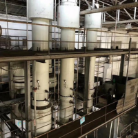 转让二手化工设备二手浆膜蒸发器二手双效