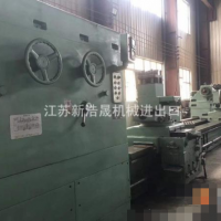 低价转让二手青海C61200x8米重型普车双刀台