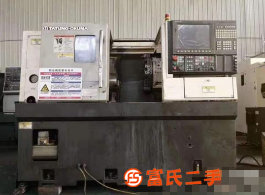 转让机械厂急售二手[日本OKUMA L250E数控斜身车]