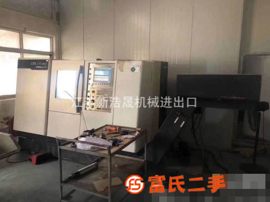 转让机械厂急售二手德玛吉CTX310 eco车铣复合二手车铣