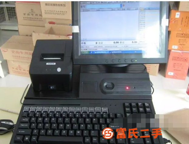 超市收银机超市POS收款机餐饮店触摸屏POS机