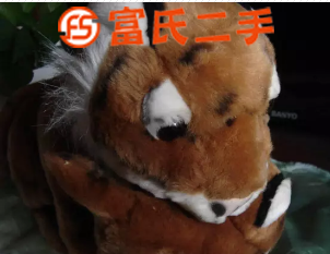 吉祥物 母虎嘴叼小虎崽 全新 转让  70元