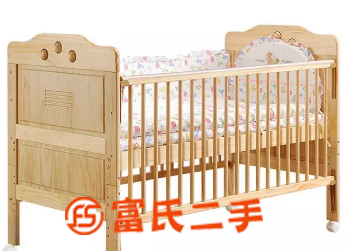 婴之贝欧式高端婴儿床实木儿童床两用多功能宝宝床环保