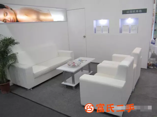 上海会展家具租赁 布艺沙发 圆弧沙发 贵宾桌椅暖炉