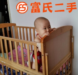 好孩子二手婴儿床转让  80元