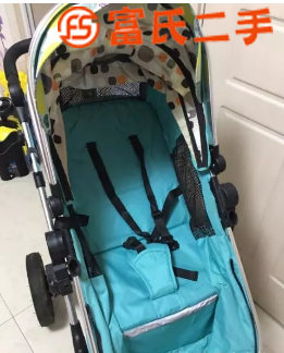 出售几乎全新可做可躺推车  150元