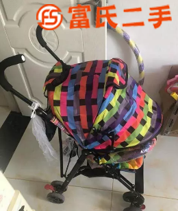 儿童折叠推车9.9新  80元