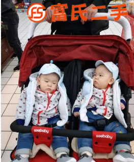 出售双胞胎推车  200元