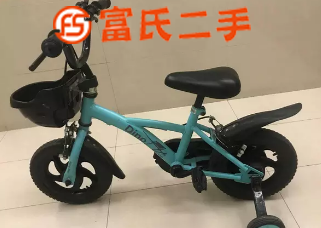 小龙哈彼儿童12寸自行车转让  50元