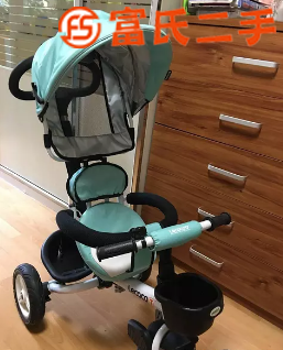 转让（乐卡迪格）牌推骑两用儿童三轮车  120元