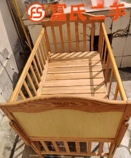 实木婴儿车转让  160元