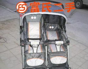 郑州转让多辆双胞胎推车.  80元