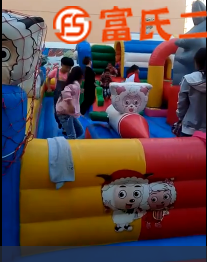 儿童室外充气蹦床（淘气城堡）