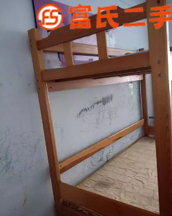 实木上下铺儿童床  1000元