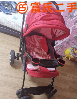 二手婴儿车，便宜出售，可坐可躺  120元