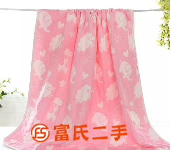 六层纱布纯棉儿童浴巾 110110cm加厚  28元
