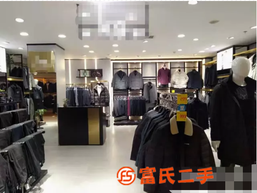 （铺多多介绍）百货大楼品牌男装店旺季转让，没有转让费