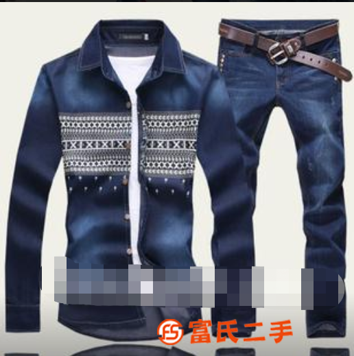 南宁牛仔服休闲男装套制衣厂