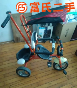 閑置兒童手推車有腳蹬  100元