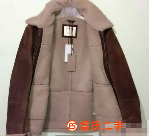 [全新转让]男装牛皮毛一体真皮衣外套