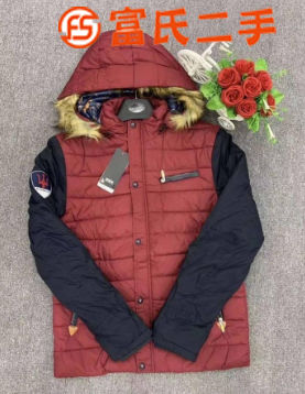 广州品牌男装棉服羽绒服尾货便宜批发到志远服饰