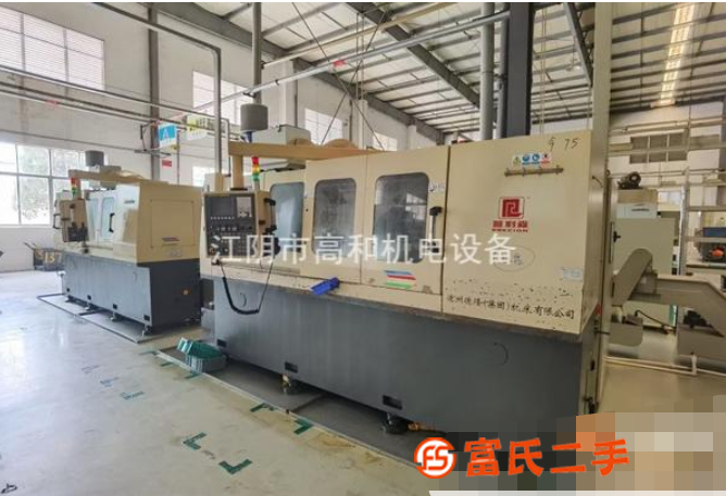出售德州德隆二手双轴数控深孔钻床ZK2102Ax2