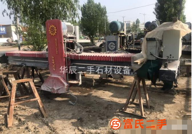转让山东华辰二手石材机械设备 二手红外线切割机 二手石材设备