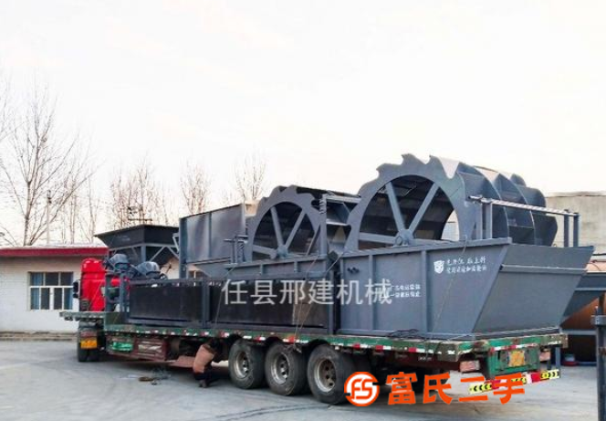 转让洗沙机 工业洗沙轮 大型全自动洗沙设备