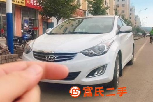 现代 伊兰特 2013款 伊兰特 朗动 1.6 手自一体 G 