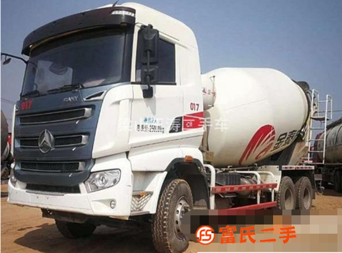 转让12立方后八轮二手混凝土搅拌罐车 免费转户