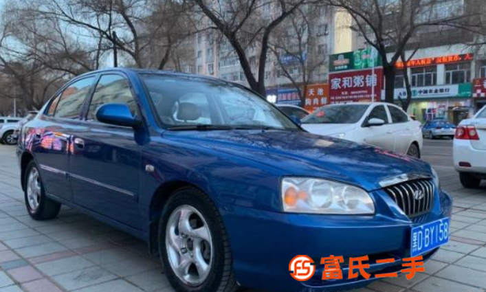 现代 伊兰特 2005款 伊兰特-三厢 1.6 自动 豪华型