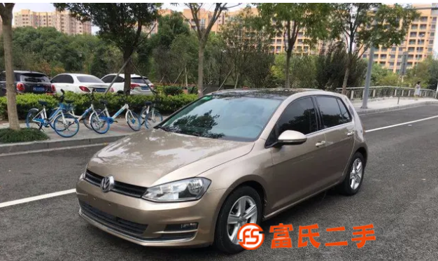 大众 高尔夫 2014款 高尔夫7 1.4TSI 双离合 豪 