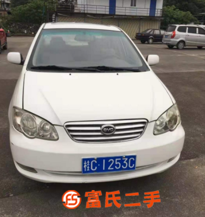 比亚迪F3 2009款 1.6 手动 CNG双燃料 