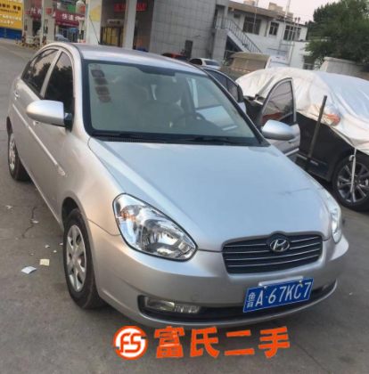 现代 雅绅特 2009款 1.4 手动 舒适型双色版 