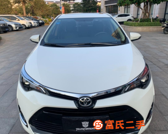 丰田 雷凌 2019款 1.2T 无级 185T 豪华版 